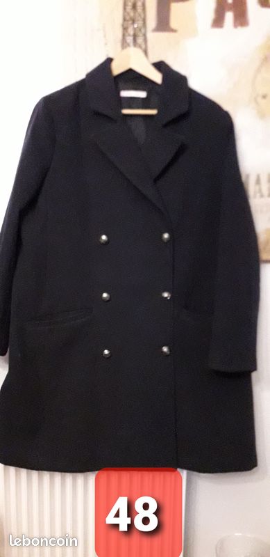 Manteau marine t48 sand89 (image 1)