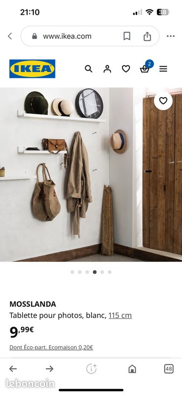 Étagère Mosslanda IKEA (image 3)