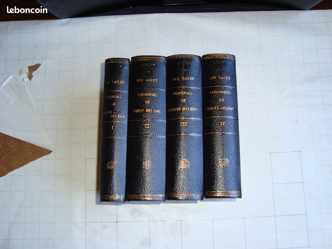 SERIE DE I A IV las cases mémoirial de saint helène (image 1)