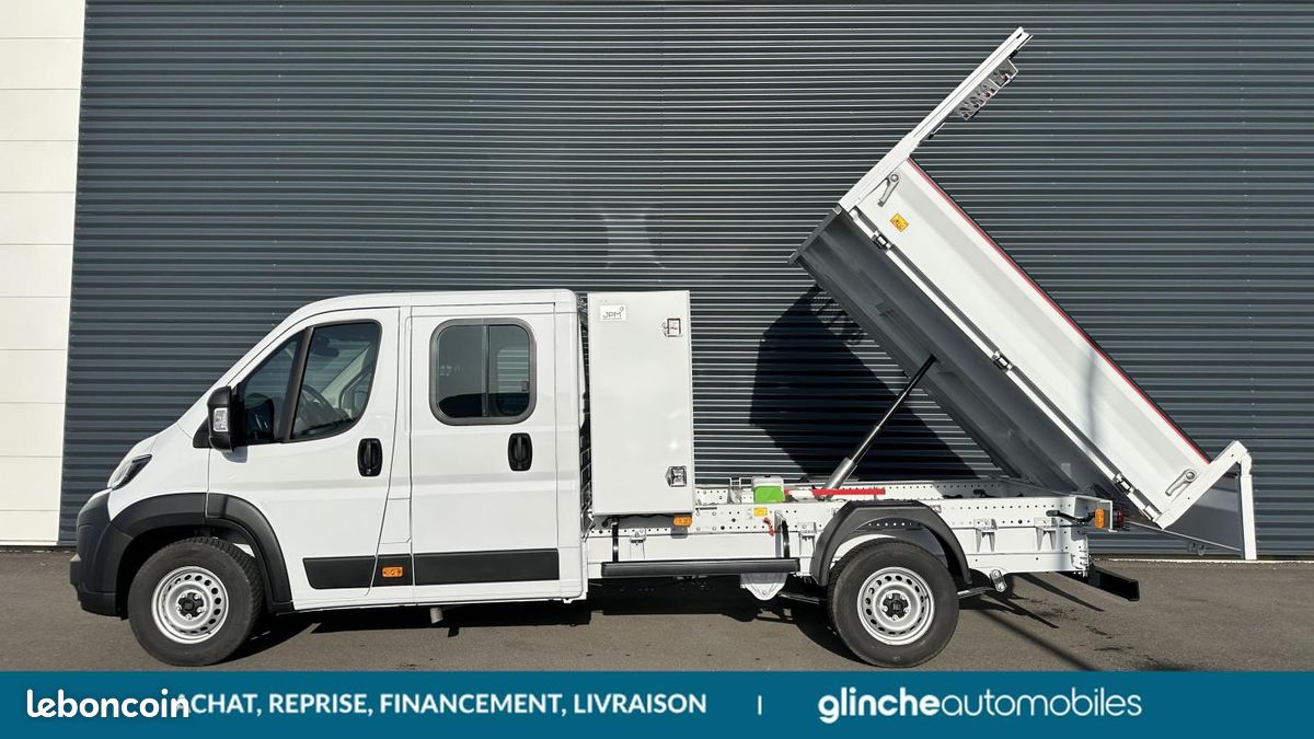 Fiat Ducato CA L4 3.5t Maxi 2.2 180ch Heavy Duty Benne Aluminium + Coffre JPM (image 14)