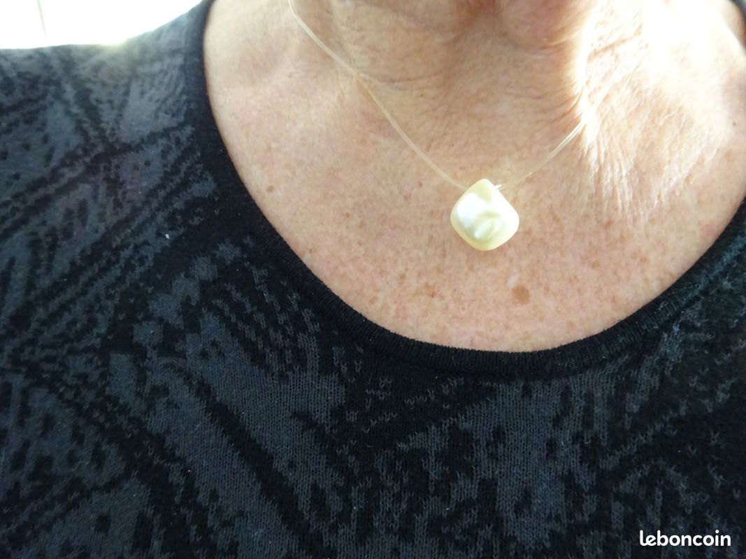 Collier perle nacrée (image 2)