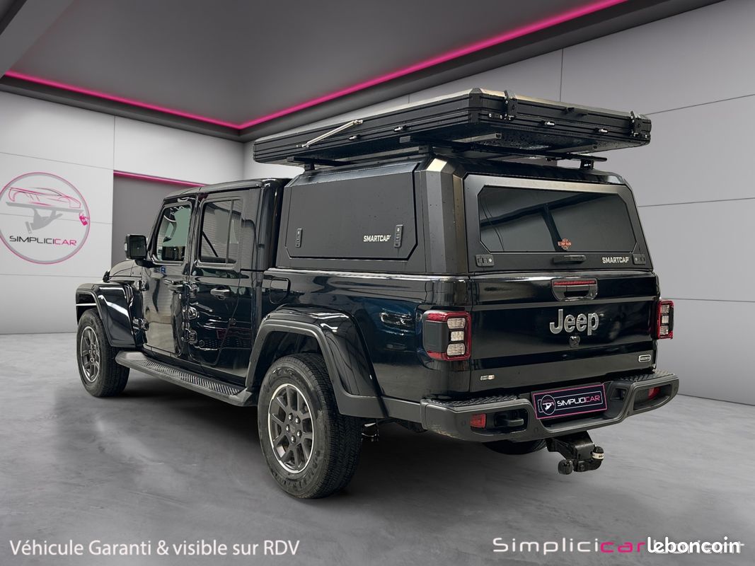 JEEP GLADIATOR 3.0 V6 MULTIJET 264ch OVERLAND Hard top Regulateur adaptatif Sieges chauffant Garantie Constructeur (image 3)