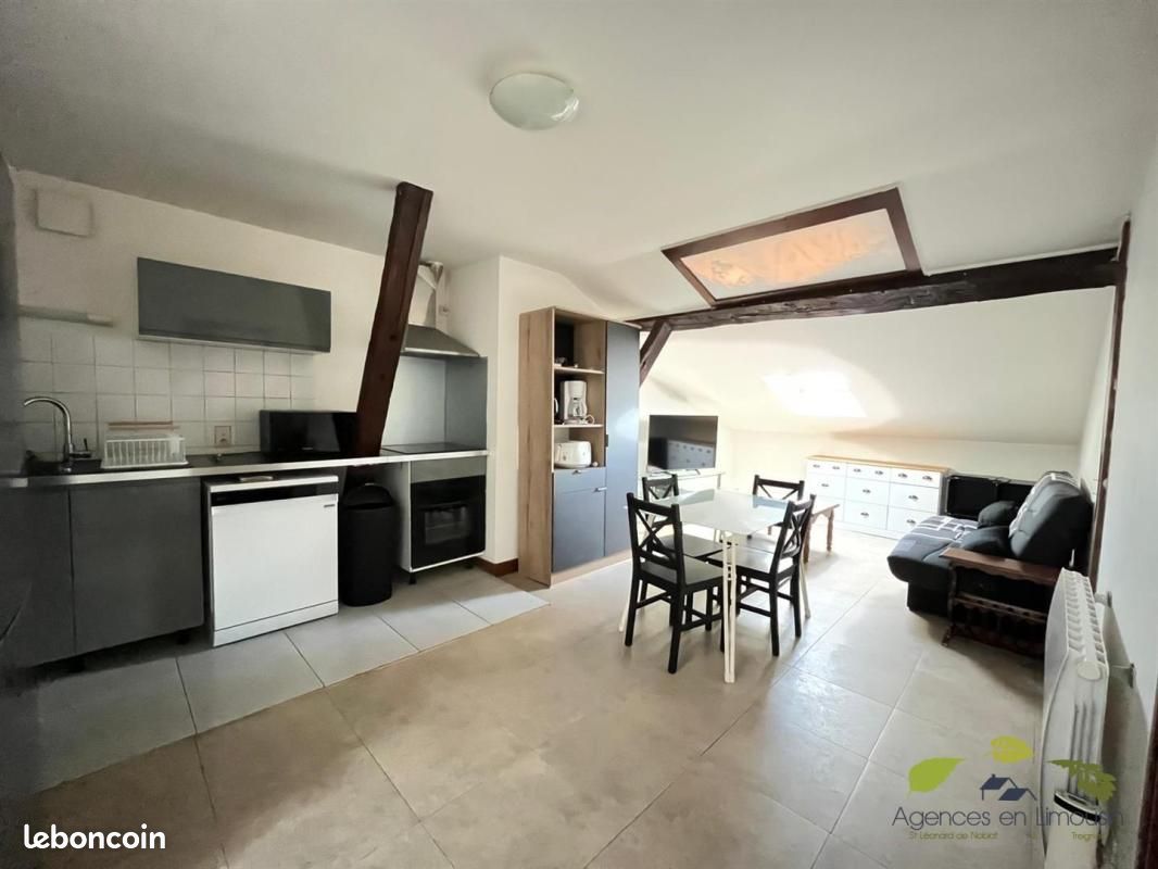 Appartement 3 pièces 45 m² · à Saint-Léonard-de-Noblat · 45 m² · 440 €/mois