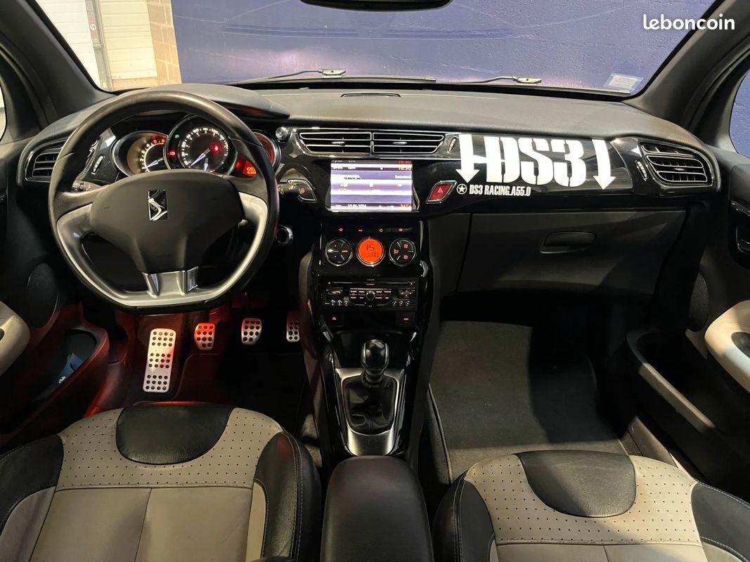 CITROEN DS3 1.6 HDi 112ch SÉRIE NOIRE - 2011 - 155 000 km - Sièges cuir - Suivi complet (image 13)