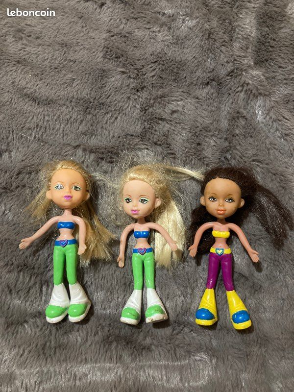 Lot De Deux Poupées Wilco We Teens - Vintage Années 90/2000 - Occasion - Collection