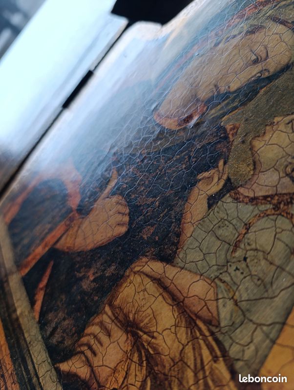 Triptyque religieux période gothique italienne (image 3)