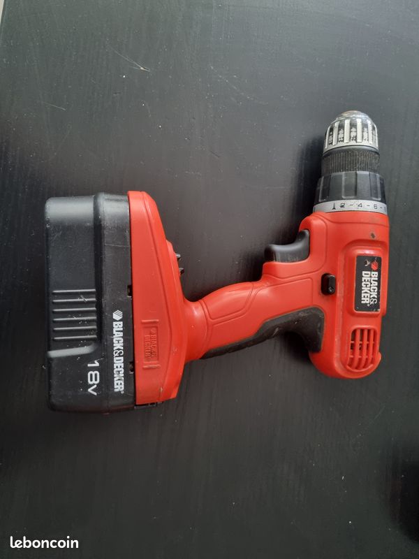 Perceuse black et dekker 18v (image 2)