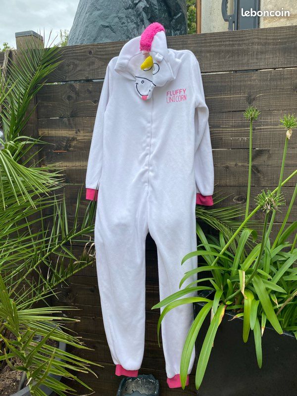 Combi Pyjama Pyjama Pour Mamie Pyjama Licorne Fille Pyjama Licorne - Main Image