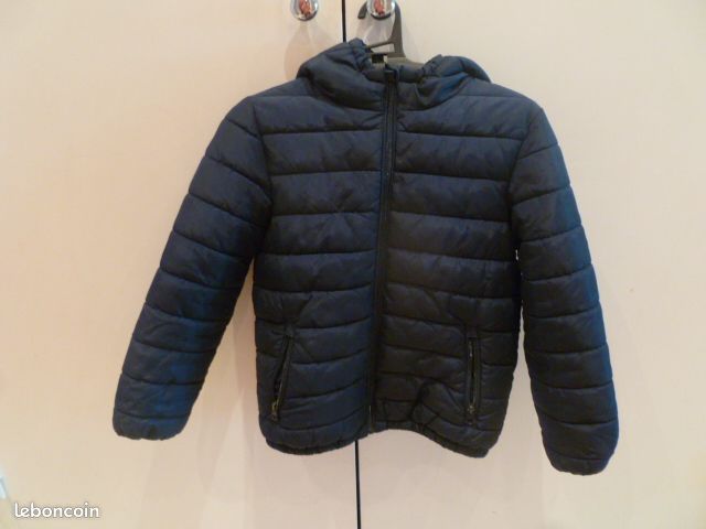 Veste à Capuche Benetton - Taille 130 M Pour Garçon, Occasion Très Bon état - Cardigan Sweat Confortable