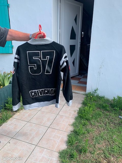 Blouson bicolore fermeture zip (image 2)
