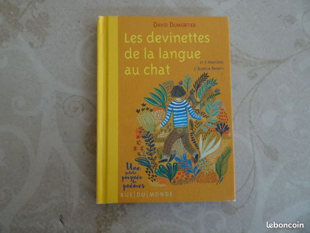 Les devinettes de la langue au chat David Dumortier NEUF (image 1)