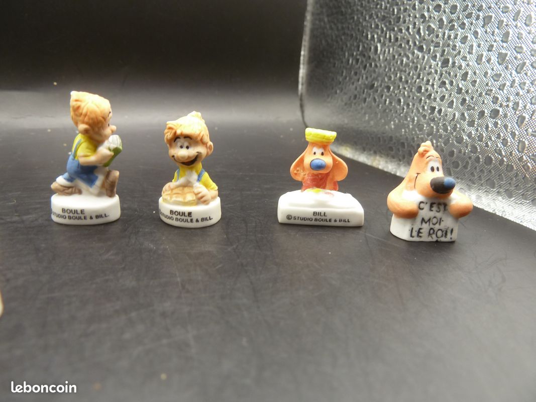 Lot de 9 feves boule et bill mates - ref perso d8 (image 5)