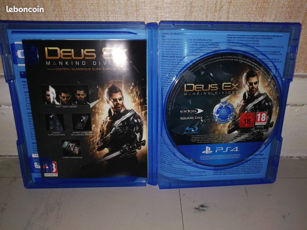 Jeu ps 4 Deus Ex (image 3)