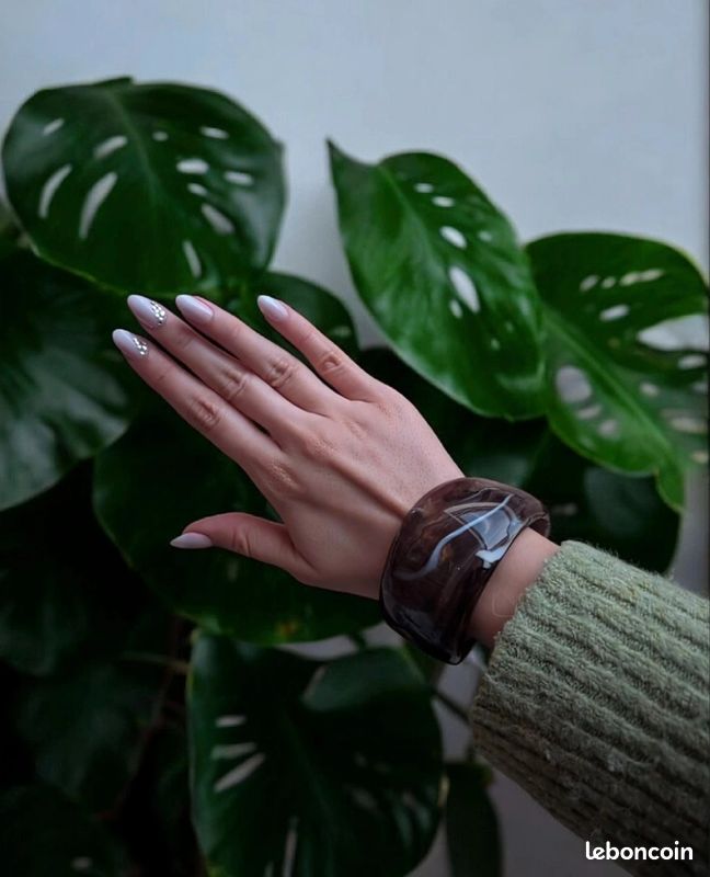 Bracelet De Montre Vintage 24mm En Caoutchouc Marron - Style Années 70 - Neuf