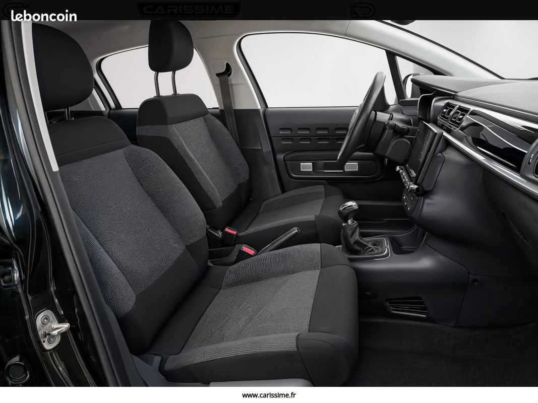 CITROEN C3 PureTech 83 SS BVM5 /Export DZ Tunisie/ Prix HT 7900 / Tva Recup/ Premier Main/ Entretien Citro (image 3)