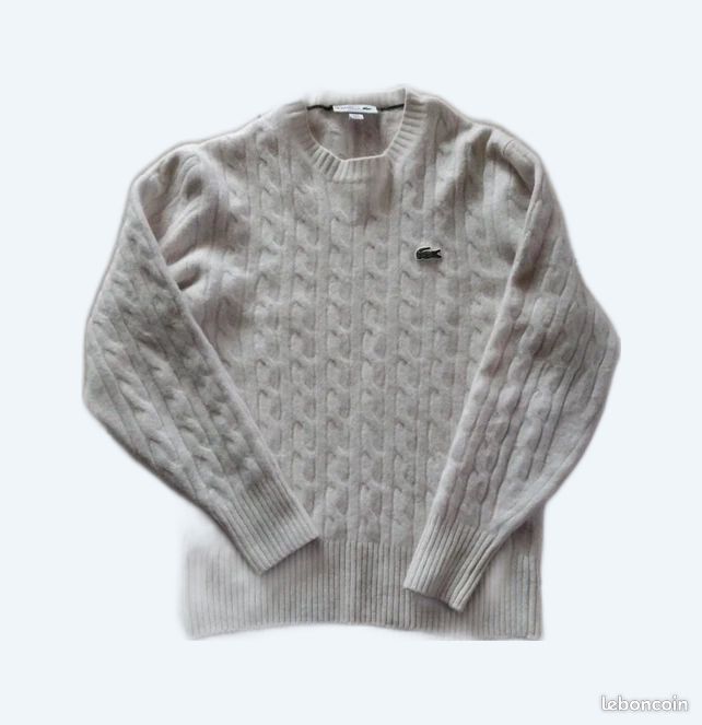 Pull en laine lacoste t S (image 1)