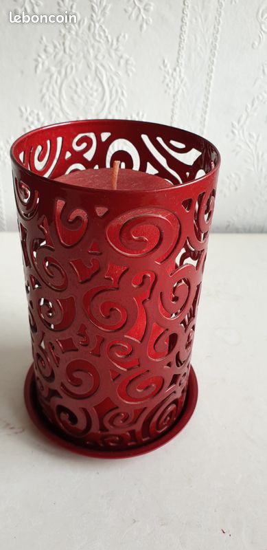 Bougie neuve decorative haute de 14,5 cm (image 3)