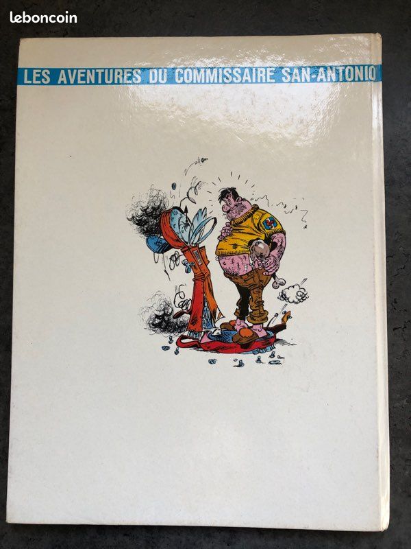 BD vintage les aventures du commissaire San Antonio (image 2)
