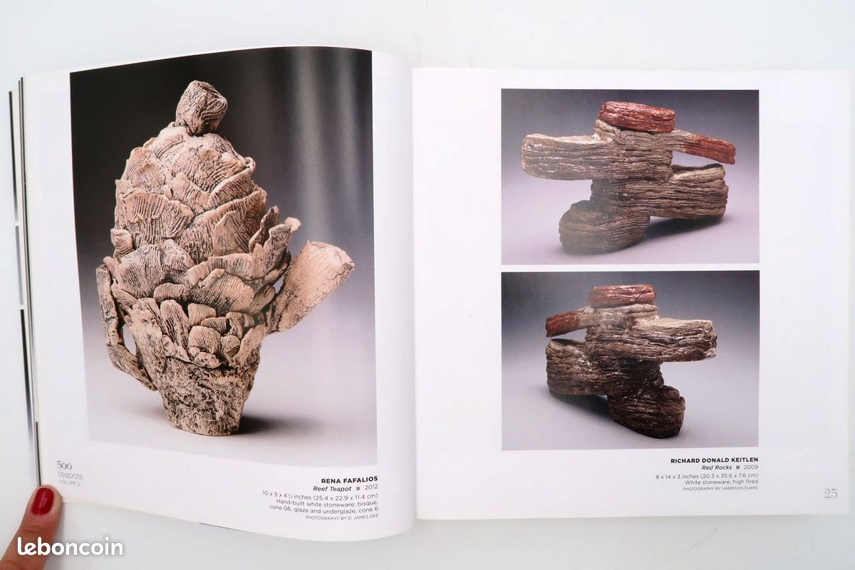500 théières Volume 2 - Jim Lawton céramique argile teapots (image 4)