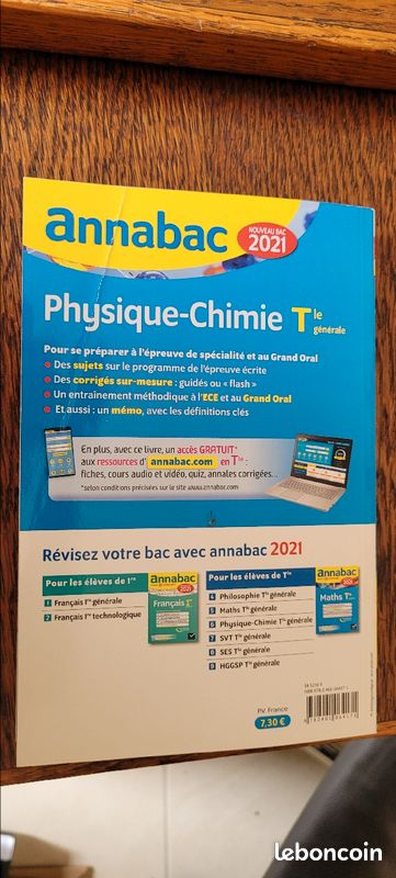 Annabac physique chimie terminale (image 2)