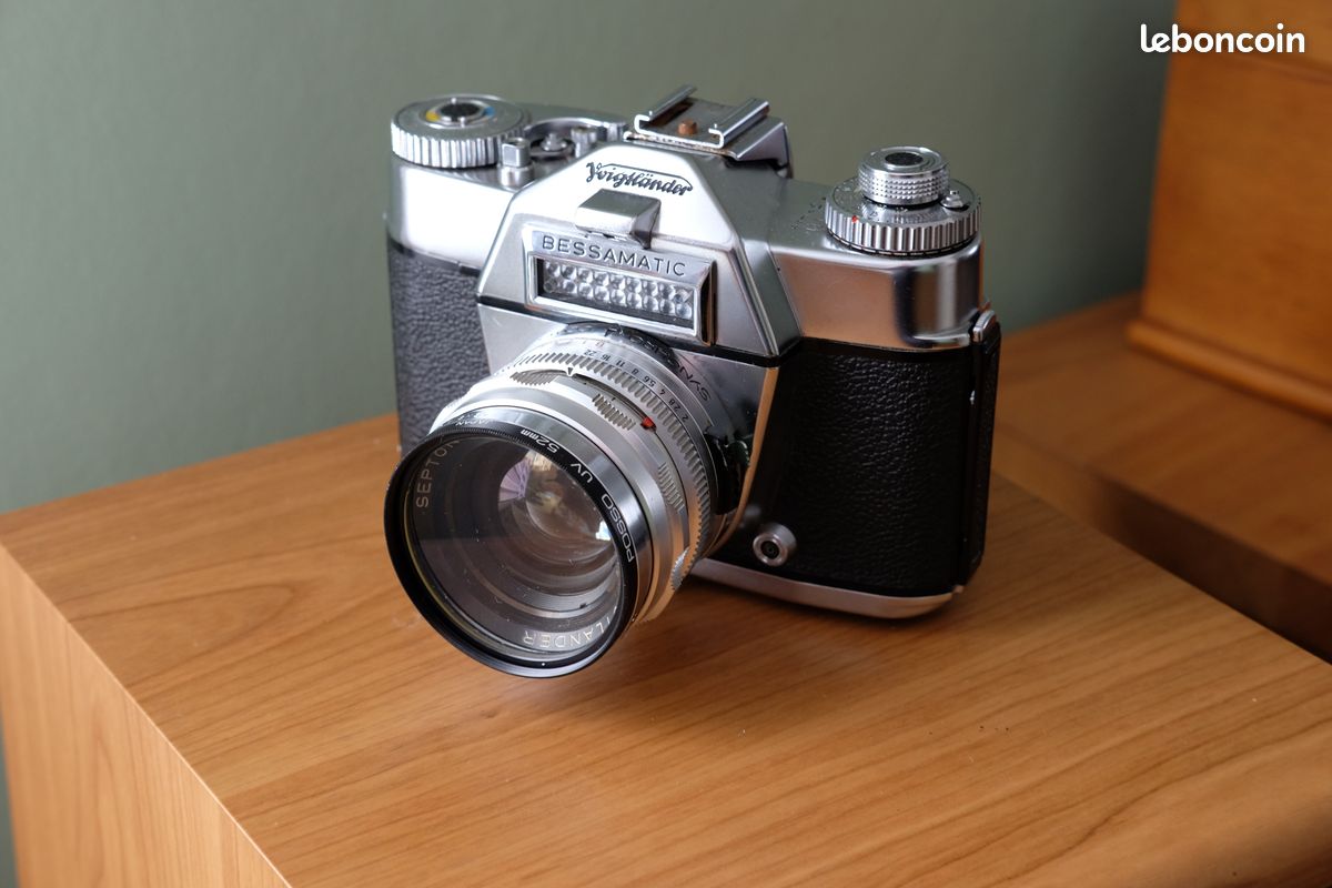 Voigtländer Bessamatic & Color-Skopar 50mm f2,8 Appareil