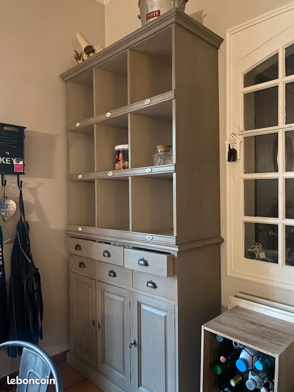 Meuble de metier en pin type buffet (image 2)