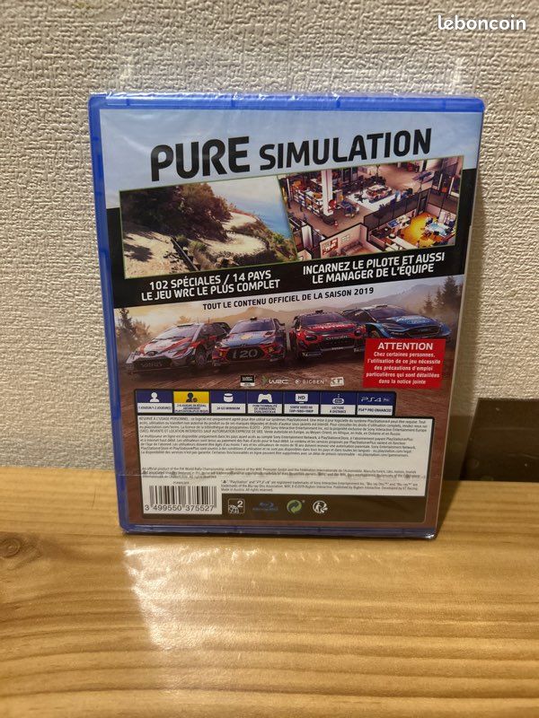 Jeu ps4 W2C8 neuf dans son emballage (image 2)
