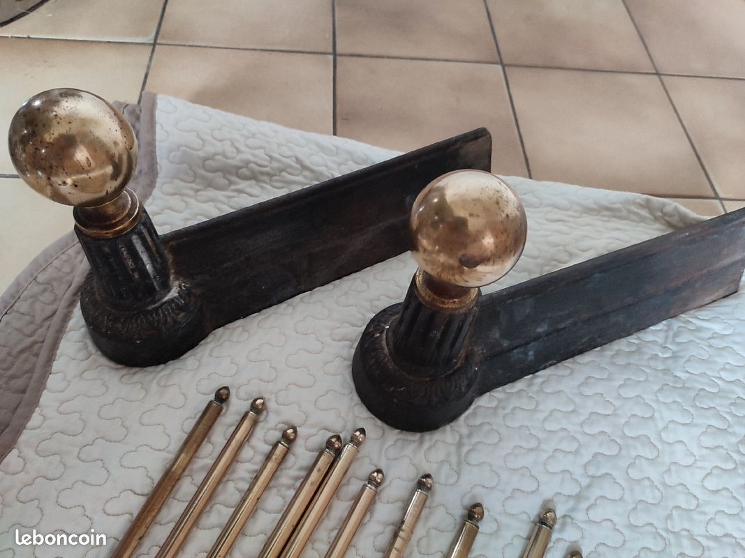 Barres cuivre pour tapis d' escalier (image 3)