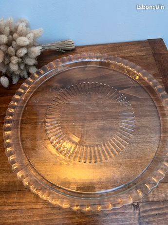 Cloche à Fromage Ou Dessert En Verre Arcoroc - Vintage - Occasion
