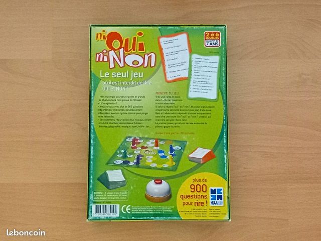 Jeu de société Ni Oui Ni Non - Idée Cadeau de Noël (image 2)
