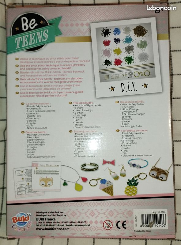 Loisir creatif bijoux tissés (image 2)