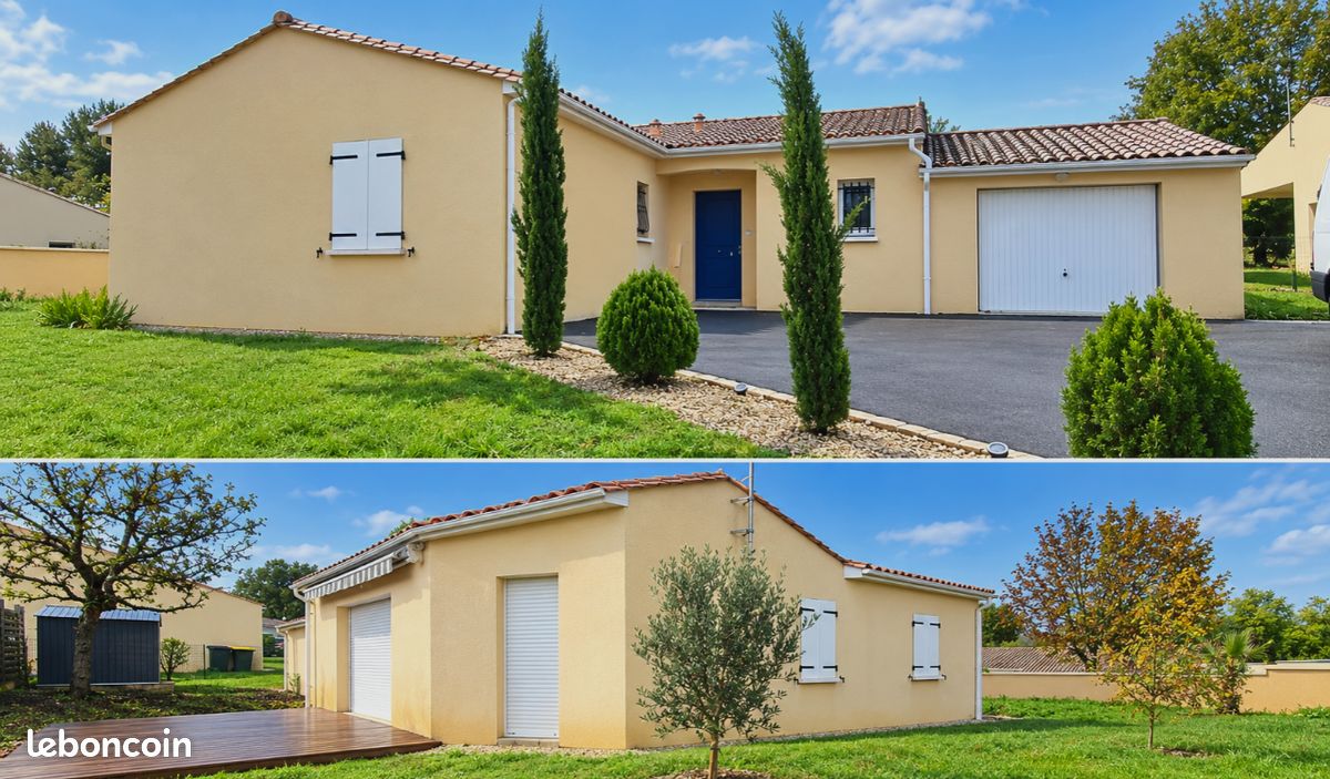 Maison 4 pièces 90 m² · à Fléac · 90 m² · 937 €/mois