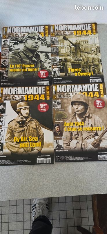 [LOT DE 17] Collection Magazines "Normandie 1944" - Éditions Heimdal (WW2 / D-Day) + N°1 (image 2)