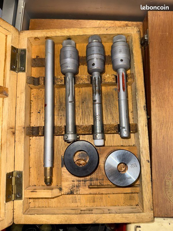 Atelier d’usinage complet – Tour Schaublin 102 + Fraiseuse + Très gros lot d’outillage (image 20)
