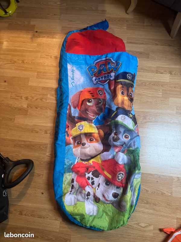 Pat' Patrouille ReadyBed Lit d'Appoint Enfant Gonflable 2-en-1