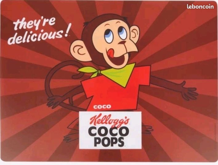 Boite métal - Kellogg's "Send tem back Happy!" - Label Emmaüs