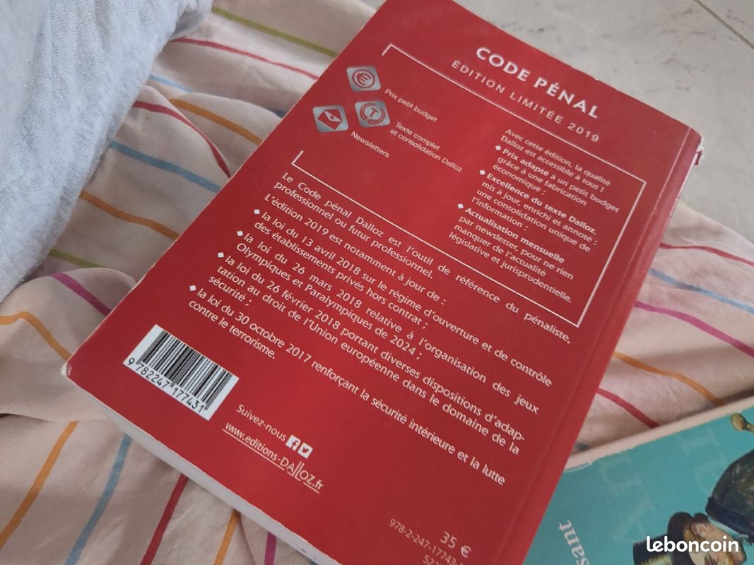 Code pénal DALLOZ 2019 (image 3)