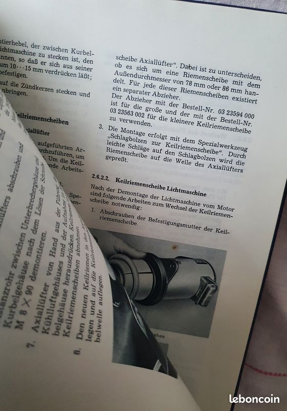Livre de réparation Trabant 601 (image 5)