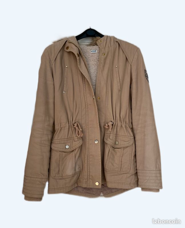 Manteau beige (image 1)
