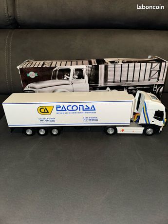 Miniature Ixo 1/43 - Iveco Stralis Paconsa - Semi D'exception 81 - Altaya