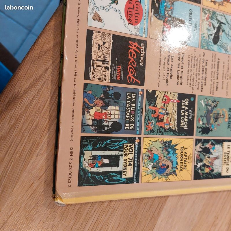BD Tintin et les picaros édition originale 1976 (image 3)