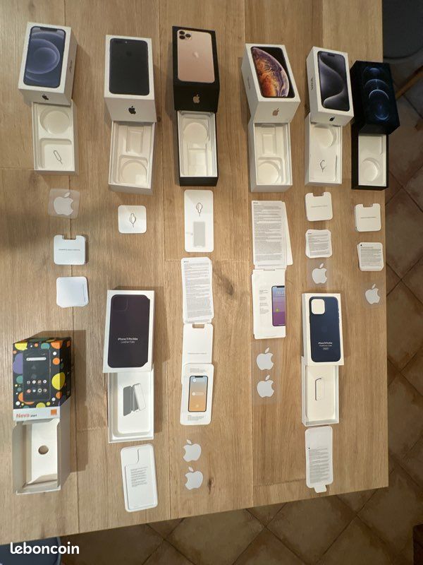 Boite Vide iPhone 12 Pro Max - Téléphones & Objets connectés