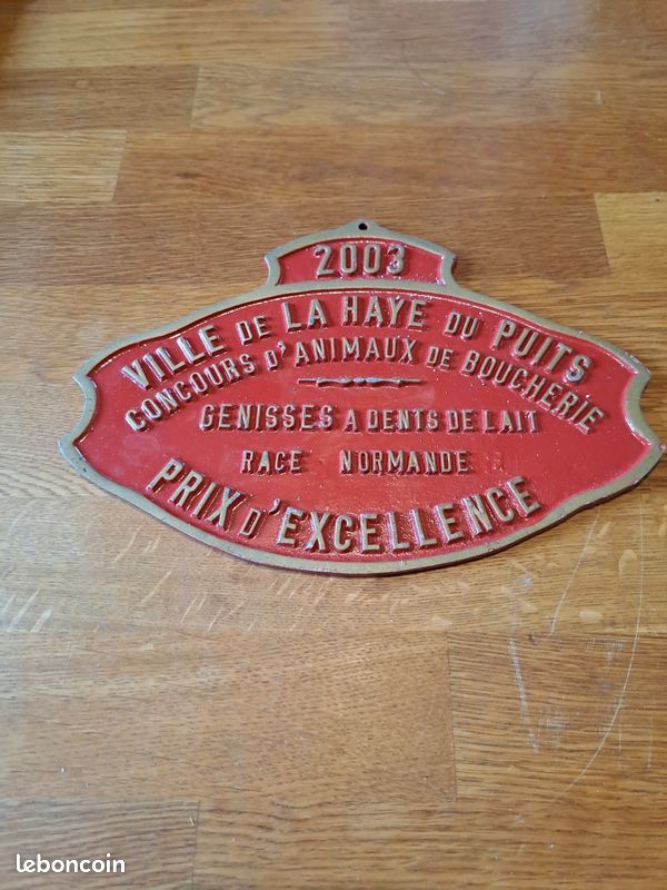 Plaque de boucherie (image 1)