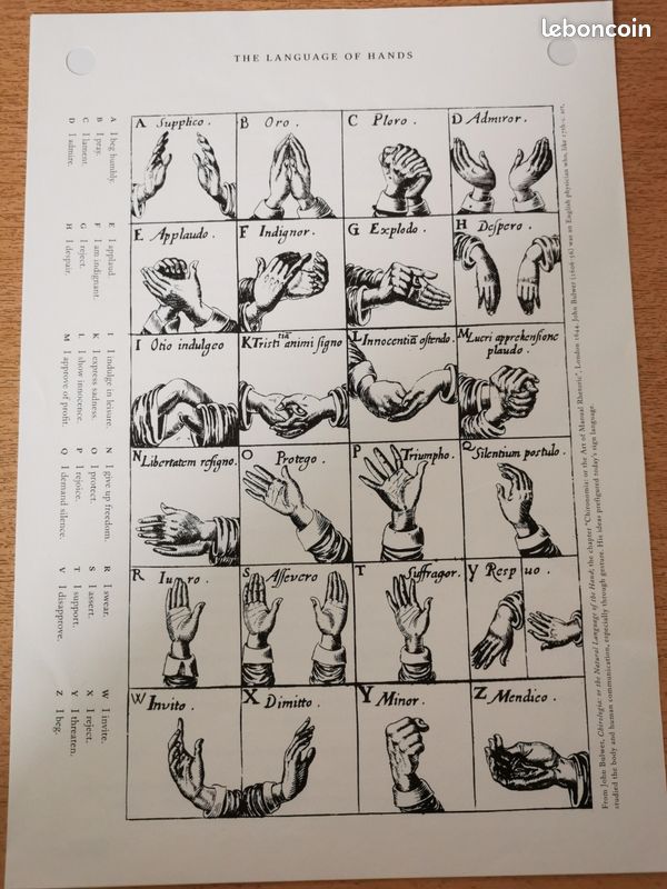 Affichette langage des signes (image 1)