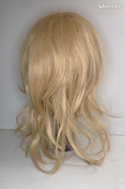 Perruque blonde mèches longues (image 3)