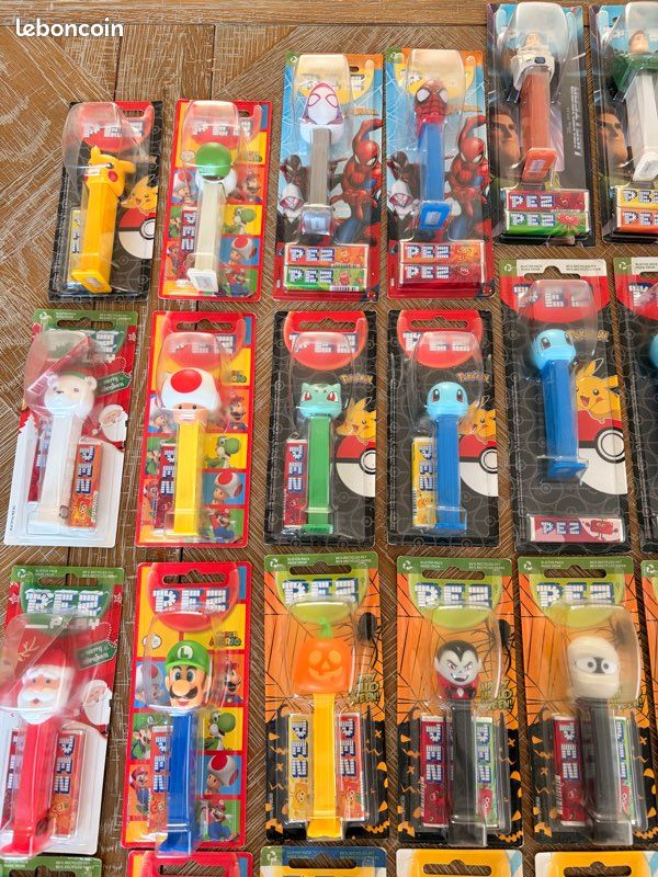 Gros lot de 32 boîtes bonbons PEZ neuf scellés (image 5)