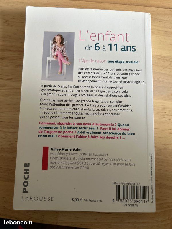 Livre « L’enfant de 6 à 11 ans » (image 2)