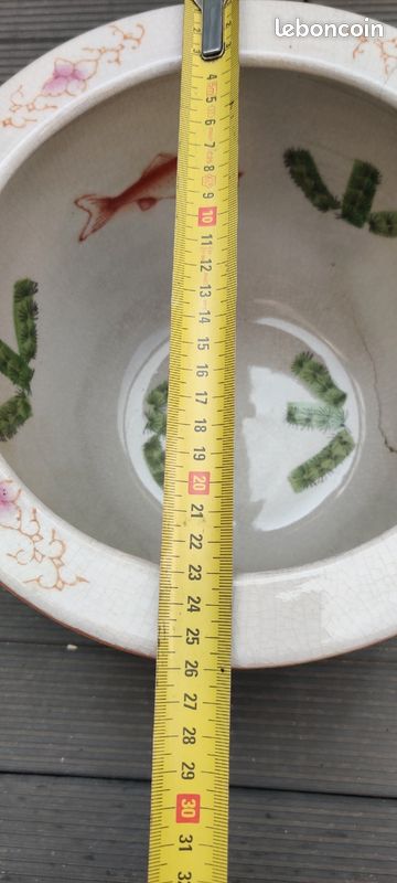 Ancien pot de fleur céramique (image 8)