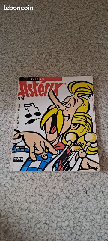 Livre jeu ASTERIXx 4 1995 (image 1)