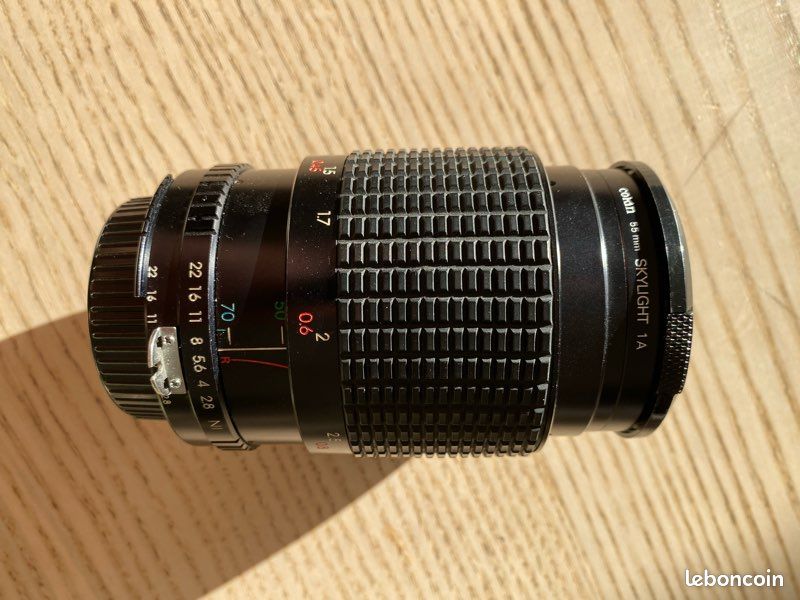 OBJECTIF ZOOM MAKINON f=70-210 mm 1:4,0 MC, M42 EUR 10,00 - FR